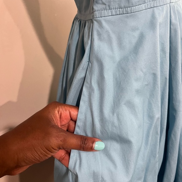 Light blue fit and flare size S/4 - Picture 4 of 5